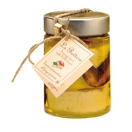 Tomini sott''olio con Funghi Porcini - 314 gr.